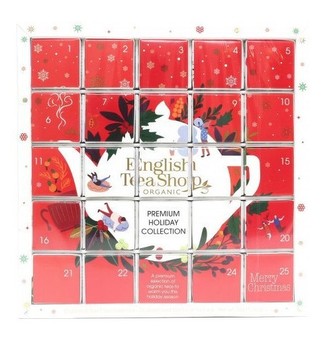 English Tea Shop Čaj Adventní kalendář bio Puzzle/červený, 48 g, 25 ks