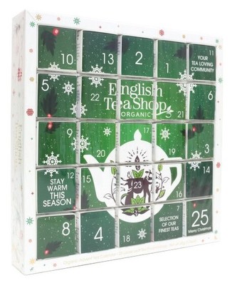 English Tea Shop Čaj Adventní kalendář bio Puzzle/zelený 48 g, 25 ks