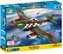 Stavebnice COBI - II WW Messerschmitt Me 262A Schwalbe, 315 kostek, 1 figurka