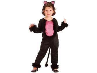 Kostým na karneval - Kočička, 92-104 cm