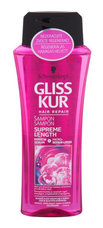 Schwarzkopf Gliss Kur Šampon Supreme Length 250 ml pro ženy