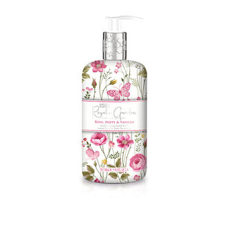 Baylis & Harding Royale Garden Tekuté mýdlo Rose, Poppy & Vanilla 500 ml pro ženy