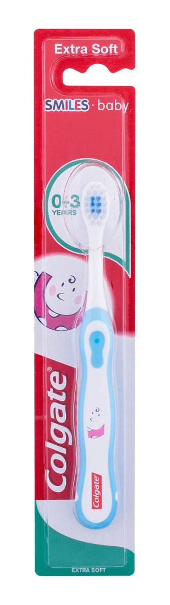 Colgate Kids Zubní kartáček Smiles Baby 1 ks Extra Soft 0-3 pro děti Colgate Kids Zubní kartáček Smiles Baby 1 ks Extra Soft 0-3 pro děti