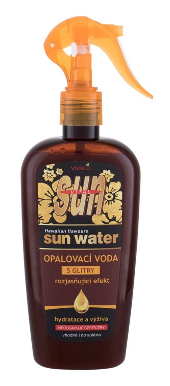 Vivaco Sun Opalovací přípravek na tělo Bronz Glitter Water 300 ml pro ženy