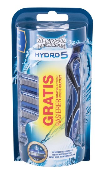 Wilkinson Sword Hydro 5 holicí strojek s jednou hlavicí 1 ks + náhradní hlavice 4 ks