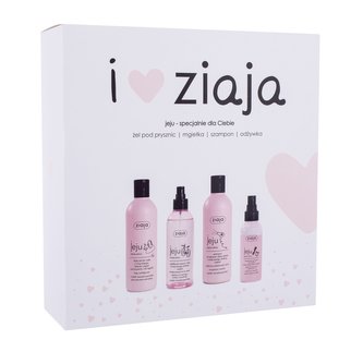 Ziaja I Love Ziaja šampon Jeju 300 ml + sprchový gel Jeju 300 ml + obličejová mlha Jeju 200 ml + kondicionér ve spreji Jeju 125 ml