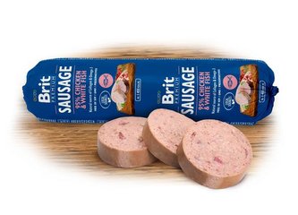 Brit Sausage Chicken & White Fish 800g Brit Sausage Chicken & White Fish 800g