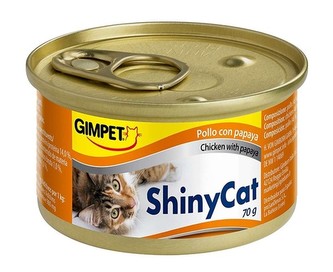 Konz.SHINY CAT kure+papaja 2x70g