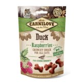 Carnilove Cat Crunchy Snack Kačica,Maliny,mäso 50g