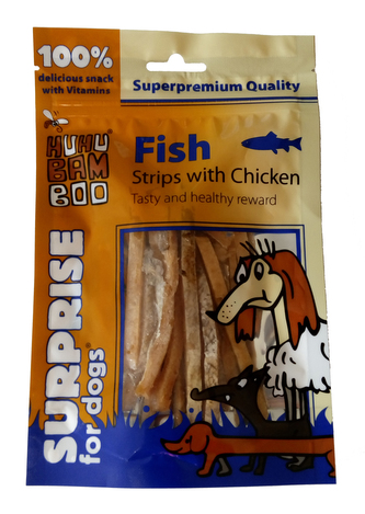 HUHU Excellent rybi a kureci pasky 60g