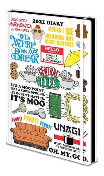 Diář A5 2021, Přátelé