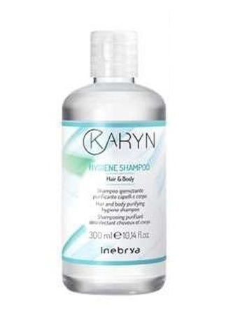 Inebrya Karyn Hygiene dezinfekční čisticí šampon na vlasy a tělo 300ml