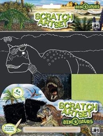 Dino - Vyškrabávací set