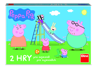 PEPPA PIG POŤAJ SI HRAŤ A Šmykľavky Detská hra