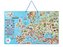 Woody Magnetická mapa EVROPY, společenská hra 3 v 1, v českém jazyce