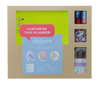 Filofax Kreativní sada Clipbook A5 - limetková