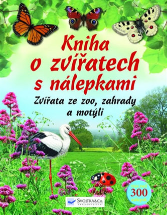 Kniha o zvířatech s nálepkami