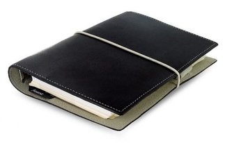Filofax Domino diář A5 - černá