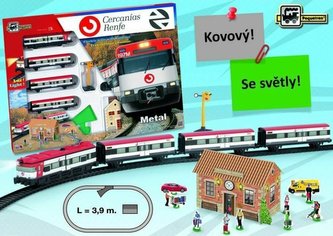 Příměstský vlak Renfe se stanicí