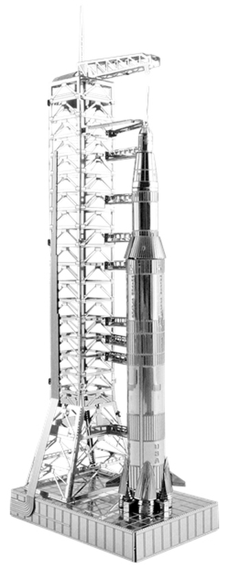 Kovová Zem Apollo Saturn V