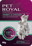 Kap.Pet Royal Cat kralik+kure 80g
