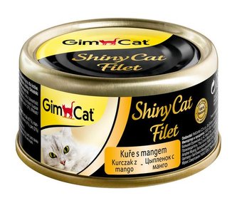 Konz. LESKLÝ CAT filet kure s mangem 70g