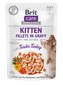 Kap.Brit Care Cat Kitten. Fillets in Gravy Turkey 85g