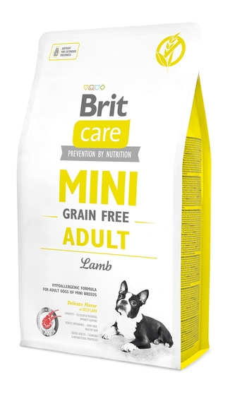 Brit Care Mini Grain Free Adult Lamb 2kg