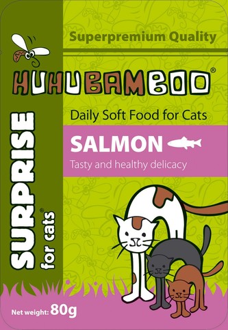 Kap.HUHU Cat losos 80g