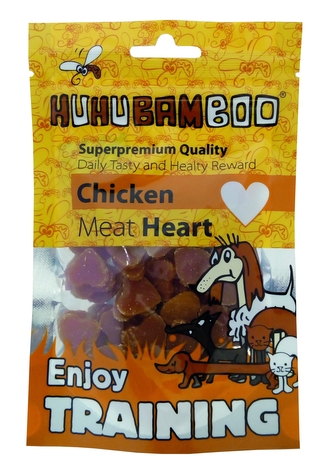 HUHU Training Heart kureci kousky 40g