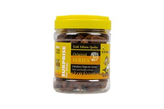 HUHU GEQ kureci cipsy+mrkev 450g