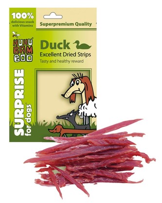 HUHU Excellent sus. kachni prouzky 75g