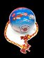 Hr.Gimdog TUGGO BALL W/ROPE M 17,8cm