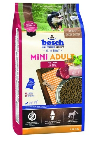 BOSCH HPC Mini Adult Lamb&Rice 1kg