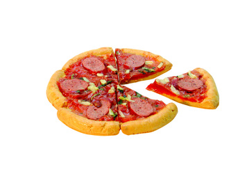 HUHU Pizza Chicken+beef 170g