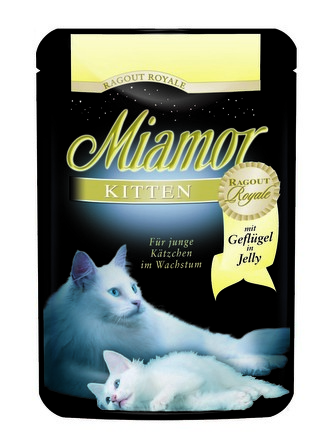 Kap.MIAMOR Ragout Royale Kitten drubezi v zele 100g Kap.MIAMOR Ragout Royale Kitten drubezi v zele 100g