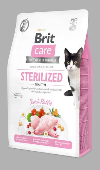 Brit Care Cat Grain-Free Sterilized Sensitive 2kg
