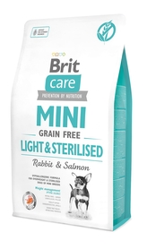 Brit Care Mini Light & Sterilized Mini Grain Free 2 kg