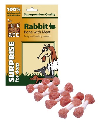 HUHU kralici kost s masem 75g