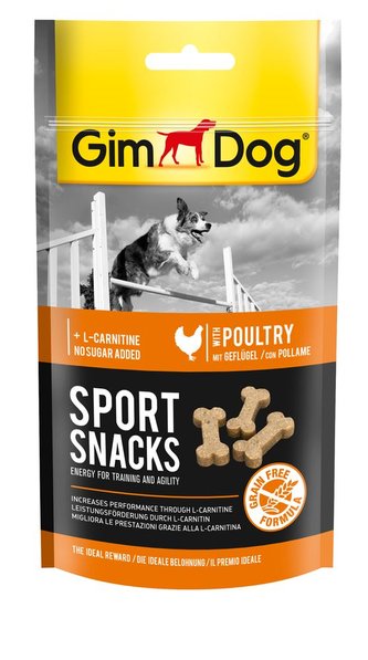 GIMDOG SportSnacks minikost kure 60g