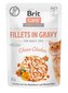 Kap.Brit Care Cat Fillets in Gravy Chicken 85g