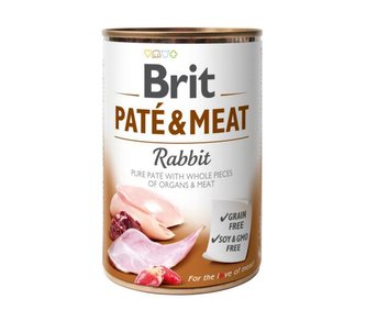 Konz.Brit Pate & Meat Rabbit 400g