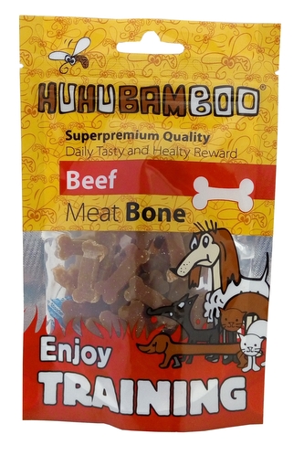 HUHU Training Bone hovezi kousky 40g