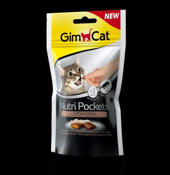 GIMCAT Nutri Pockets drubez a biotin 60g