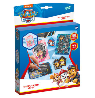 Tlapková patrola - škrabací obrázky