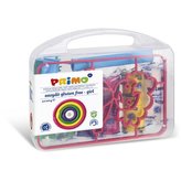 Sada mod. hmot PRIMO NATUR, 5 x 100g, pomůcky, podložka, vykrajovátko DĚVČE