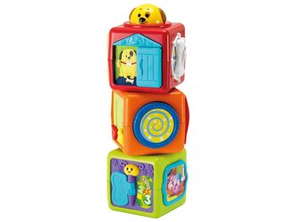 Dětské kostky Tři zvířátka BUDDY TOYS BBT 3010