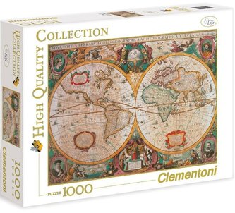Clementoni Puzzle Mapa Antická / 1000 dílků