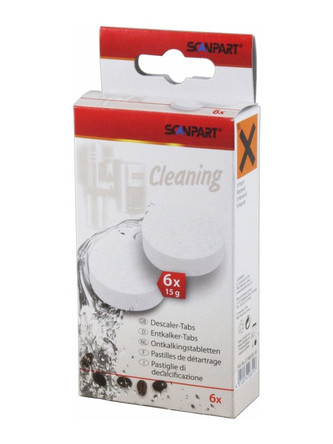 Scanpart odvápňovací tablety 6 ks Scanpart odvápňovací tablety 6 ks