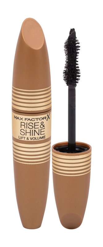 Max Factor Rise & Shine Řasenka 12 ml 002 Brown-Black pro ženy